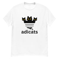 adicats T-Shirt, unisex Katzen T-Shirt