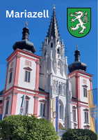 Kühlschrankmagnet Mariazell im Sommer