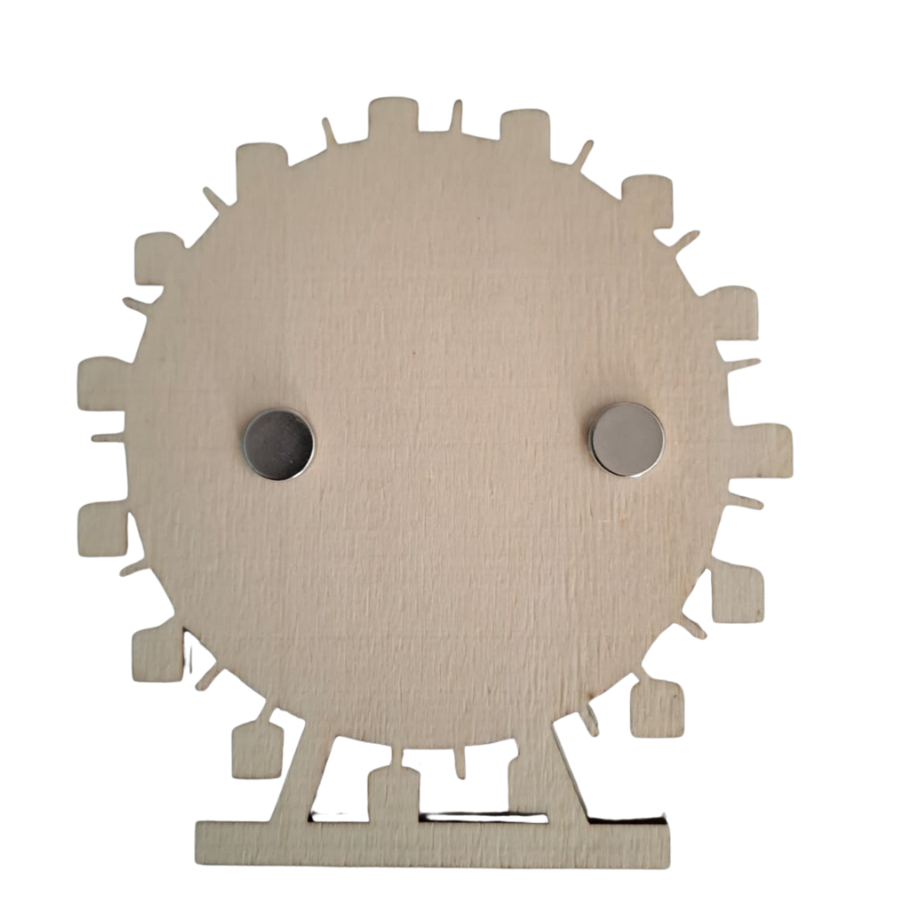 Kühlschrankmagnet Riesenrad Holz - souverista