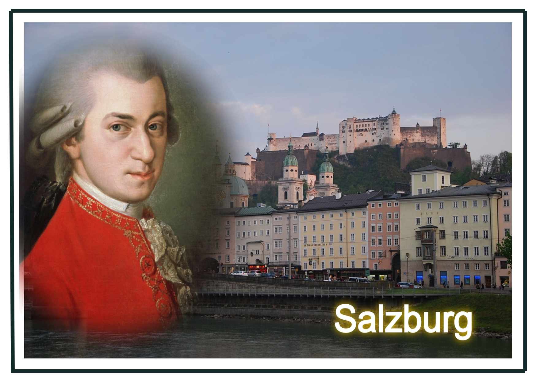 postcard Mozart