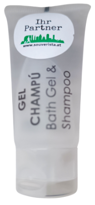 Shampoo- und Duschgel Tube mit eigenem Logo