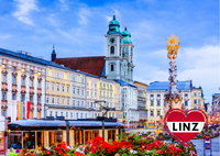 Kühlschrankmagnet Linz Innenstadt