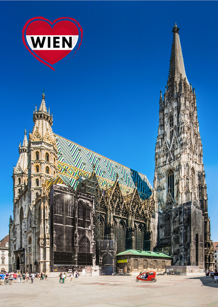 Kühlschrankmagnet Stephansdom Wien