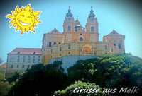 Ansichtskarte Melk Sonne