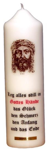 Stumpen Kerze 220/60Christus