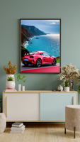 Sportscar am Meer