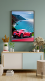 Sportscar am Meer