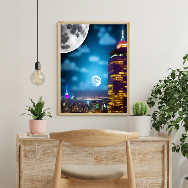 New York in der Nacht
