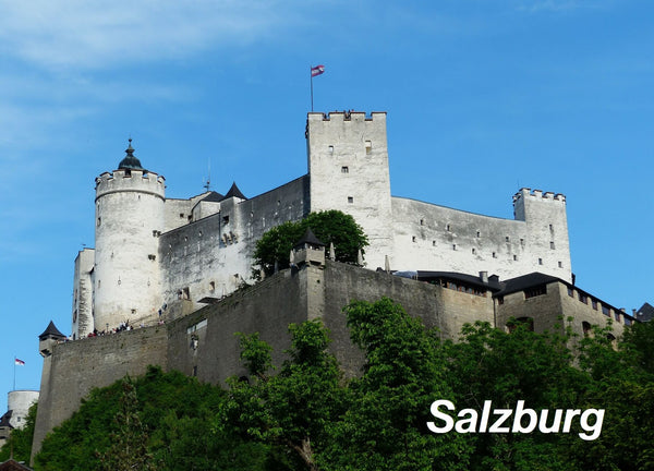 Kühlschrankmagnet Burg Hohe Salzburg - souverista