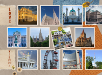 Kühlschrankmagnet Wien