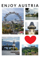 Kühlschrankmagnet Österreich 3