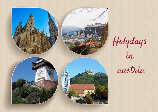 Ansichtskarte Holidays in austria - souverista
