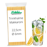 Trinkhalme Makkaroni