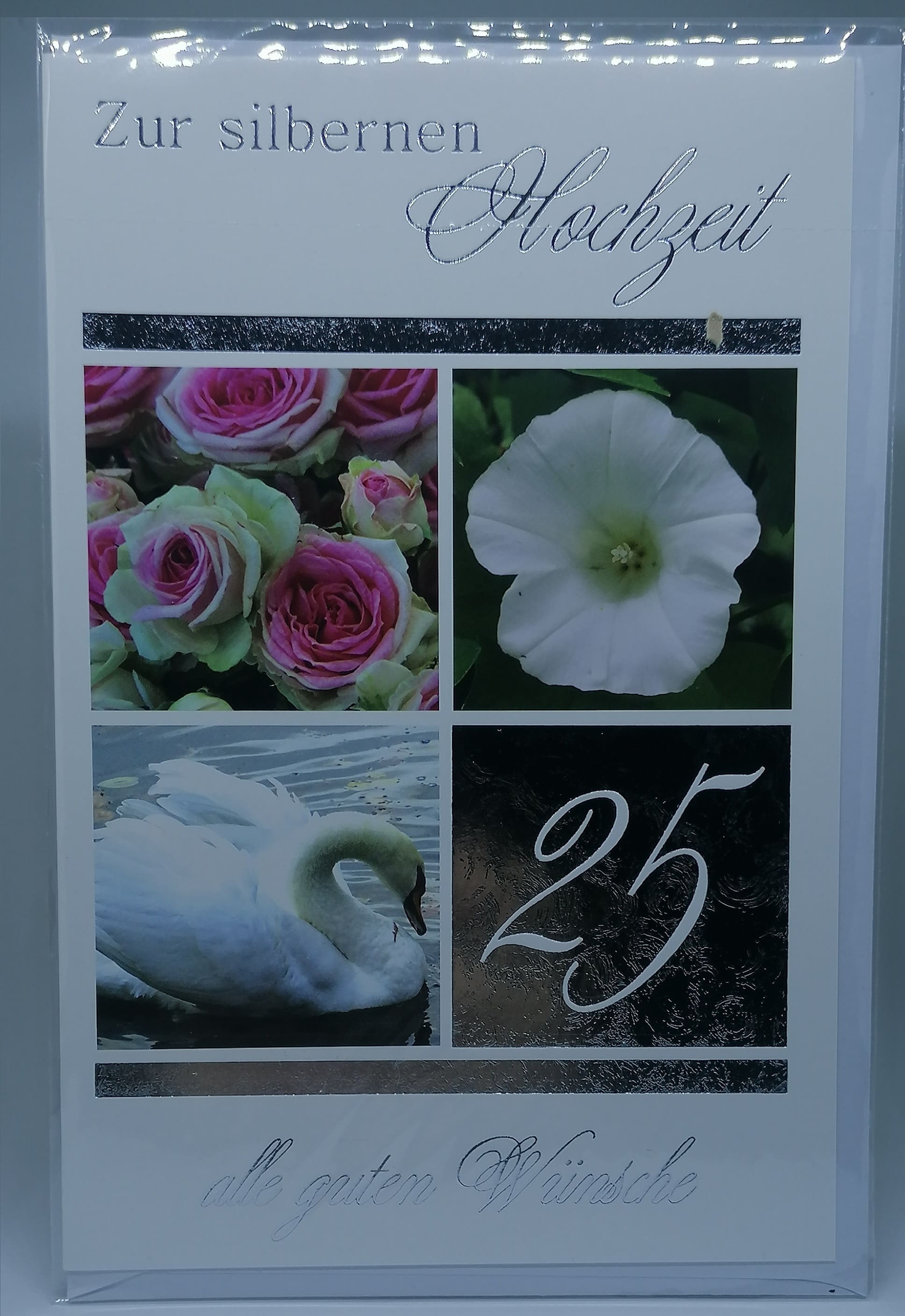 Silver Wedding Anniversary Card 15