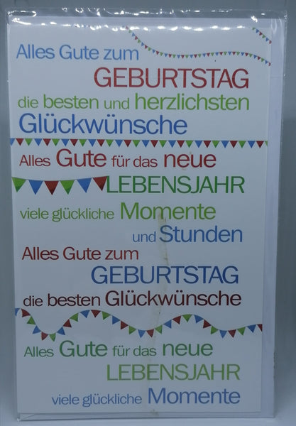 Billet Geburtstag 26