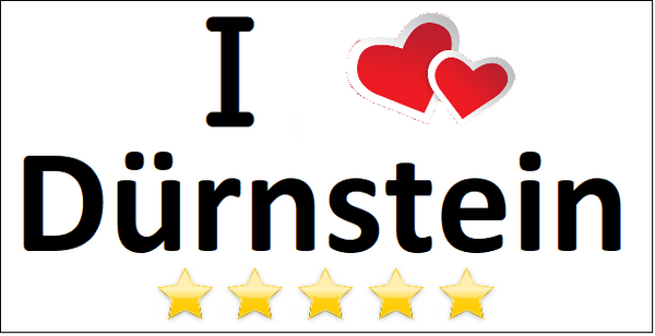 Kühlschrankmagnet I love Dürnstein - souverista