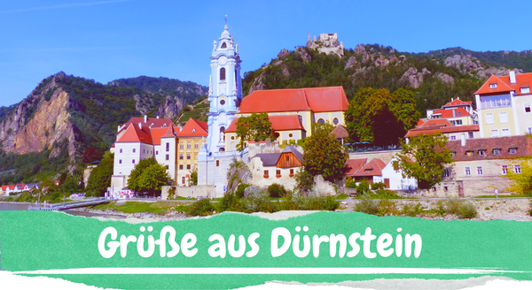 Kühlschrankmagnet Grüße aus Dürnstein - souverista
