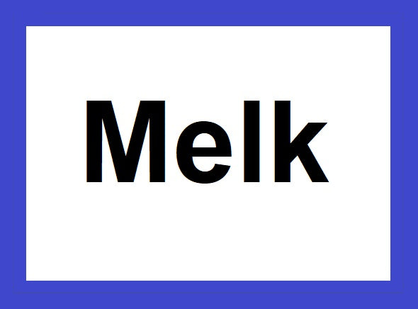 Kühlschrankmagnet Ortstafel Melk - souverista