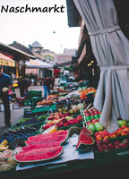 Ansichtskarte Naschmarkt - souverista