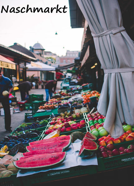 Ansichtskarte Naschmarkt - souverista