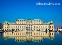 Kühlschrankmagnet Schloss Belvedere - souverista