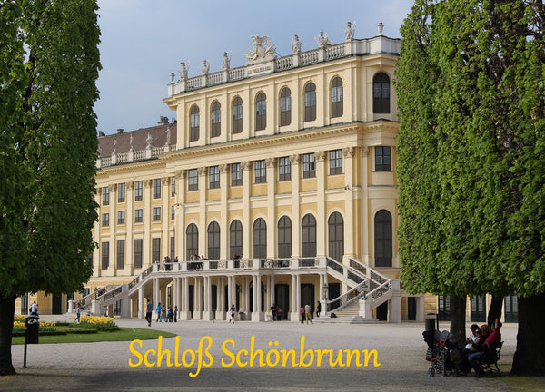 Ansichtskarte Schloss Schönbrunn - souverista