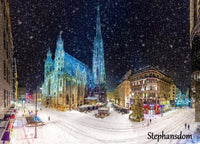 Kühlschrankmagnet Stephansdom-Wien - souverista