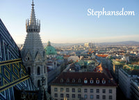 Ansichtskarte Blick vom Stephansdom - souverista