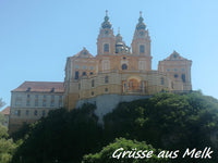 Ansichtskarte Stift Melk am Tag - souverista
