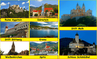 Ansichtskarte Wachau Orte - souverista