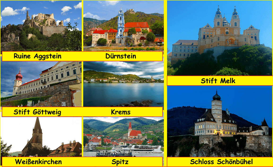 Fridge Magnet Wachau Places