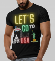Let´s go to USA Unisex-T-Shirt