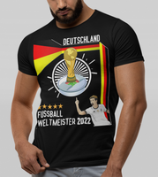 Deutschland Fußball Weltmeister 2022 Unisex-T-Shirt