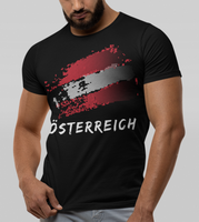 Österreich Flagge Unisex-T-Shirt