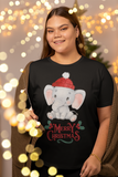 Elephant shirt, Weihnachtsmann T-Shirt, Weihnachten Shirt, Geschenk Weihnachten, personalisiertes T-Shirt, Kurzärmeliges Unisex-T-Shirt