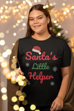 Santas little helper, Weihnachts T-Shirt, Kurzärmeliges Unisex-T-Shirt