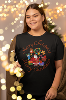 Merry Christmas, Weihnachtsmann T-Shirt, Weihnachten Shirt, Geschenk Weihnachten, personalisiertes T-Shirt, Kurzärmeliges Unisex-T-Shirt
