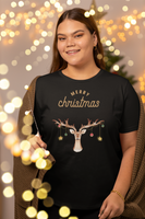 Merry christmas, Kurzärmeliges Unisex-T-Shirt