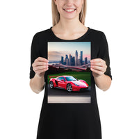 Roter Sportwagen
