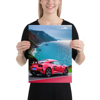 Sportscar am Meer