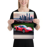 Roter Sportwagen