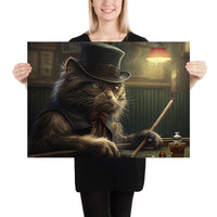 Katze in der Bar