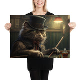 Katze in der Bar