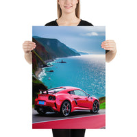 Sportscar am Meer