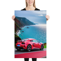 Sportscar am Meer