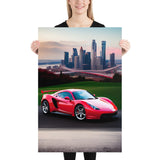 Roter Sportwagen