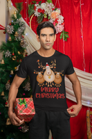Merry christmas, Weihnachtsmann T-Shirt, Weihnachten Shirt, Geschenk Weihnachten, personalisiertes T-Shirt, Kurzärmeliges Unisex-T-Shirt