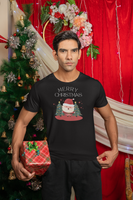 Merry christmas T-Shirt, Kurzärmeliges Unisex-T-Shirt