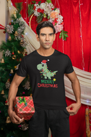 Drache, Weihnachtsmann T-Shirt, Weihnachten Shirt, Geschenk Weihnachten, personalisiertes T-Shirt, Kurzärmeliges Unisex-T-Shirt