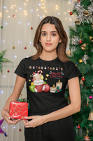 Merry christmas T-Shirt, Teddy Bär T-Shirt, Kurzärmeliges Unisex-T-Shirt